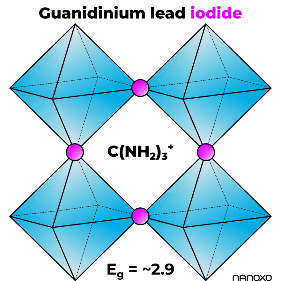 GuaPbI3 Guanidinium lead iodide perovskite