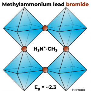 MAPbBr3 Methylammonium lead bromide perovskite